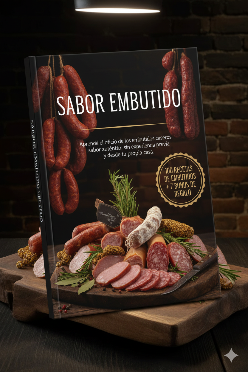 +100 RECETAS EMBUTIDOS ARTESANALES + 7 BONUS DE REGALO / OFERTA LIMITADA
